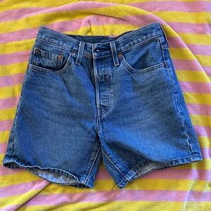 Levi's Blue Denim Shorts